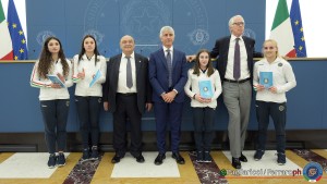 premiazione abodi federginnastica lpa08980 ph pagliaricci simone ferraro ph pagliaricci simone ferraro